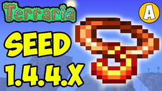 Terraria how to get Lava Charm FAST NEW SEED for 1449 2024 [upl. by Najram]