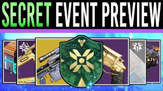 Destiny 2 HUGE SECRET EVENT PREVIEW Hidden QUEST Rare Loot Easy Adepts Artifice Armor amp More [upl. by Ellinger949]