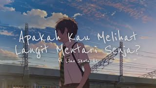 JKT48  Apakah Kau Melihat Langit Mentari Senja Rock ver  AMV Lyric Video [upl. by Bisset]