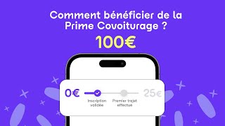 Comment obtenir la Prime Covoiturage avec Ynstant [upl. by Ydnat]