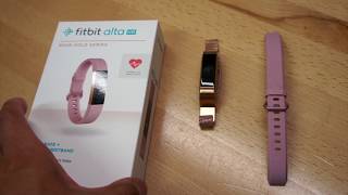 Review of the Fitbit Alta HR [upl. by Ahsiuqal]