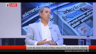 Psiholog Constantin Cornea  psihoza terorista  Adevarul Live [upl. by Suivatram]