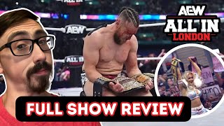 AEW ALL IN 2024 Full Show Review The Final Countdown [upl. by Norty]