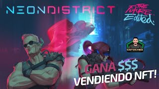 gana Dinero vendiendo NFTs de Neon District [upl. by Fiester61]