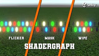 3 Twinkling Emissive Light Shaders  ShaderGraph Unity Tutorial [upl. by Eimmis]