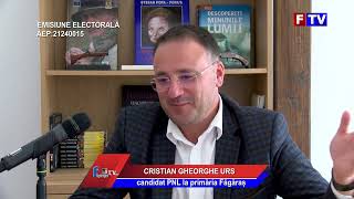 Cristian Gheorghe Urs  candidat PNL la primăria Făgăraș [upl. by Tore]