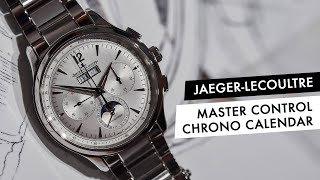 REVIEW The New FullSteel Jaeger LeCoultre Master Control Chronograph Calendar [upl. by Anolahs]