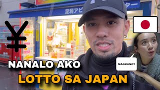 NANALO AKO SA LOTTO DITO SA JAPAN 🇯🇵😮  Buhay sa Japan [upl. by Breena127]