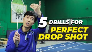 5 Drills to Hit the PERFECT DROP SHOT important [upl. by Rothstein869]