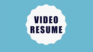 Video Resume  BSBAOM 41 AP [upl. by Ferd]