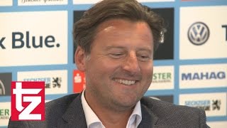 TSV 1860 München  Kosta Runjaic über die Löwen quotEs hat gleich gefunktquot [upl. by Hnad]