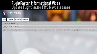 How to update FlightFactor FMS Databases [upl. by Down]