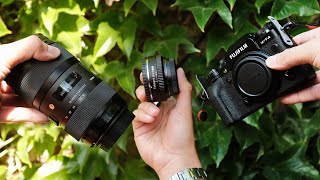 Best Fujifilm XT4 Setup with Sigma 1835mm f18 [upl. by Aietal]