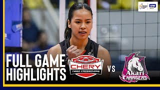 CHERY TIGGO vs AKARI  FULL GAME HIGHLIGHTS  2024 PVL ALLFILIPINO CONFERENCE  APRIL 20 2024 [upl. by Coreen]