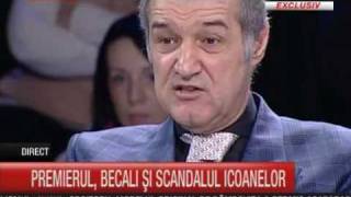 Gigi Becali demască mafia zăpezilor  15022012 la RTV [upl. by Nivle888]