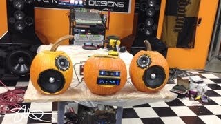 Bumpin 500 Watt 3 Pumpkin Sound System  Happy Halloween [upl. by Eissak]