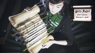 Harry Potter Wands Unboxing 2016 Almost All Wands by Alodia [upl. by Adnomar308]