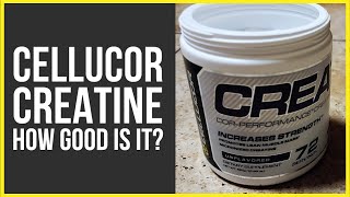 Cellucor Creatine Review  Creatine Supplement [upl. by Naashom653]