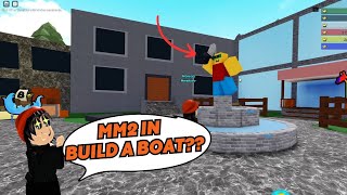 I Built MM2 map on Build a Boat for treasure roblox [upl. by Sirref121]