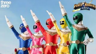 NEW PO  THREEZERO  POWER RANGERS ZEO [upl. by Ecyarg]