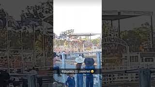 first ever bronc ride view 1 rodeo bronc australia [upl. by Anneg82]