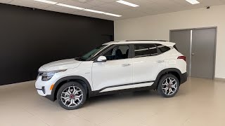 Kia Seltos HTX 2022  New Seltos 2022 Top Model Features  Interior and Exterior  Reallife Review [upl. by Nollad780]