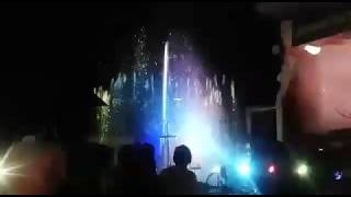 Latest Ganpati Decoration Water amp Light Karanja Water fountain in pune [upl. by Mccartan]