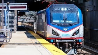 Amtrak Tests a New Locomotive the ACS64 [upl. by Vanna753]