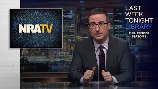 S5 E3 NRA TV Trump Staff amp Trumps Tarrifs Last Week Tonight with John Oliver [upl. by Annaitsirhc803]