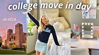 COLLEGE MOVEIN VLOG at UCLA  dorm tour [upl. by Niwrek]