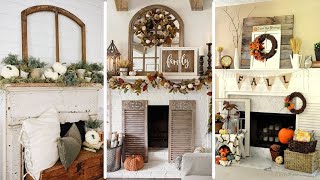 50 Beautiful Fall Mantel Décor Ideas to Cozy Up Your Living Space [upl. by Decker527]