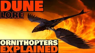 Ornithopters Explained  Dune Lore [upl. by Acemat]