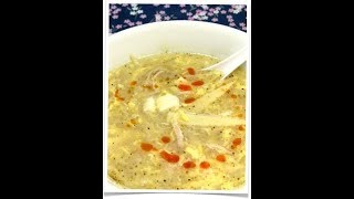 Recette chinoise japonisée  soupe quotnid dhirondellequot sur httpavosbaguettesblogspotjp [upl. by Melvina]