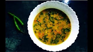 ചീര പരിപ്പ് കറി  Cheera paripp curry  DalSpinach Curry  PaalakParippu Curry [upl. by Ilarin]