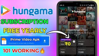 hungama app web series free me kaise dekhe  hungama app free subscription  hungama app web series [upl. by Thomson]