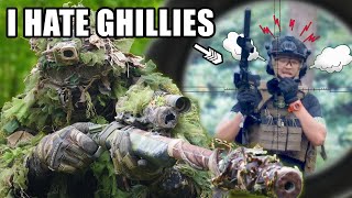 Airsofters Get Angry At Ghillie Snipers At National Airsoft Festival [upl. by Bohman]