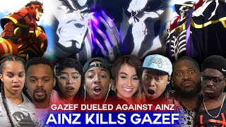 Ainz vs Gazef Stronoff  Overlord 3 Ep 13 Reaction Highlights [upl. by Nohsed]