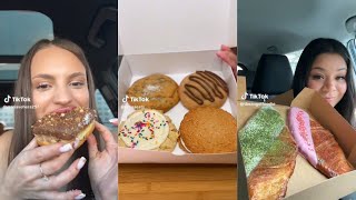 Dessert mukbang ASMR  Tiktok compilation  17 [upl. by Einnor]