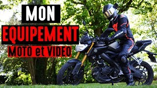 MON EQUIPEMENT MOTO ET VIDEO [upl. by Salvidor]