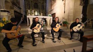 Vintage Texas Guitar Quartet plays Beethoven quotEgmontquot overture op 84 [upl. by Lebatsirc]