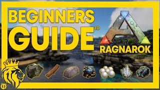 BEGINNERS GUIDE To Ragnarok  New To Pro in 8 Mins  ARK Survival Evolved [upl. by Milzie]