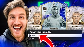 I Packed R9 Ronaldo from a Compensation 91 Icon Player Pick [upl. by Gildea]