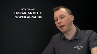 WHTV Tip of the Day Librarian Blue Power Armour [upl. by Enirehtahc]