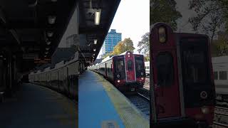 Metro North New Haven Line M8s at Fordham shorts [upl. by Saideman]