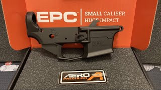 Aero Precision EPC 9 Build  Lower Receiver Unboxing and LPK Install [upl. by Yeslaehc551]