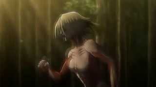 Levi Vs Female Titan  60 FPS [upl. by Boyce]