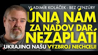 Vladimír Koláček Naše MIG29 a Kuby Ukrajinci od EÚ nežiadali je to Naďova osobná iniciatíva [upl. by Perlman]