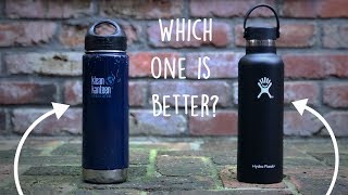 Klean Kanteen VS Hydroflask [upl. by Ycnahc]