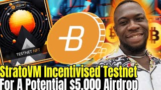 How To Do StratoVM Incentivised Testnet For A Potential 5000 Airdrop Reward [upl. by Yeltnarb640]