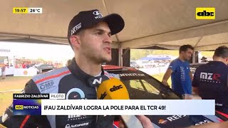 ¡Fau Zaldívar logra la pole para el TCR 49 [upl. by Aicek]